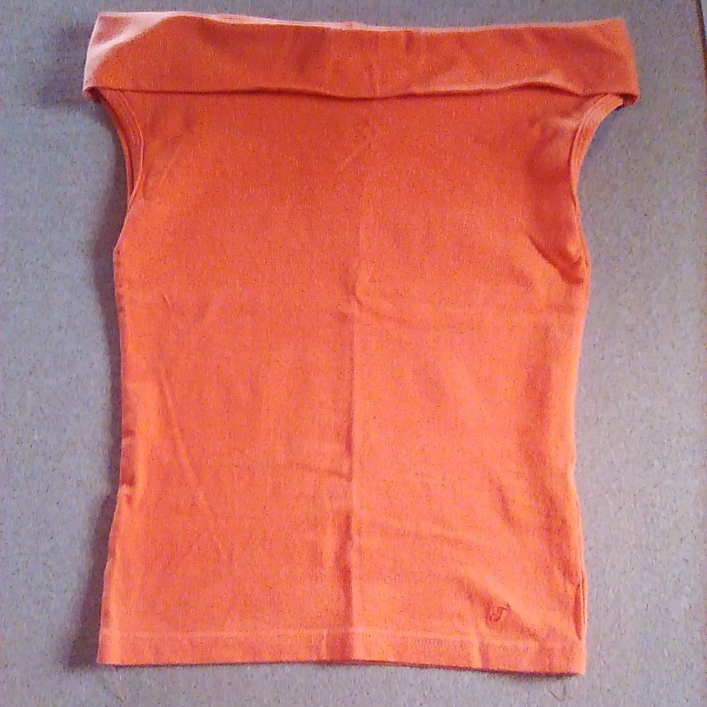 Camisole épaules orange